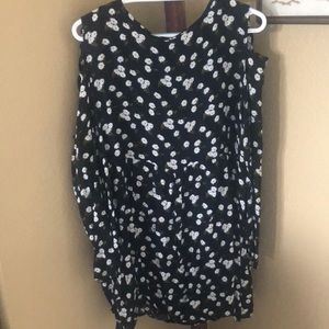 Floral Cold Shoulder Dress!